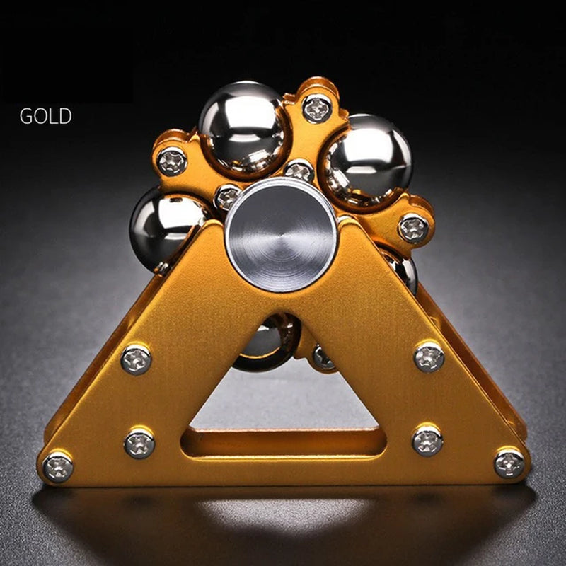 Double Pendulum Fidget Spinner Foldable Metal Antistress Hand Spinner Adult Toys Gyroscope Stress Reliever Toy for Kids Gift