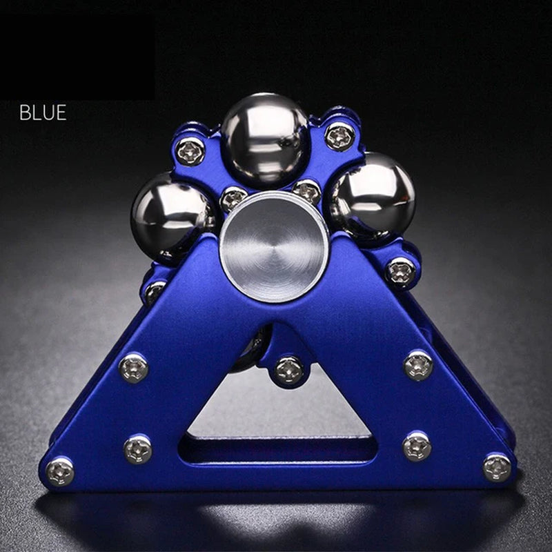 Double Pendulum Fidget Spinner Foldable Metal Antistress Hand Spinner Adult Toys Gyroscope Stress Reliever Toy for Kids Gift