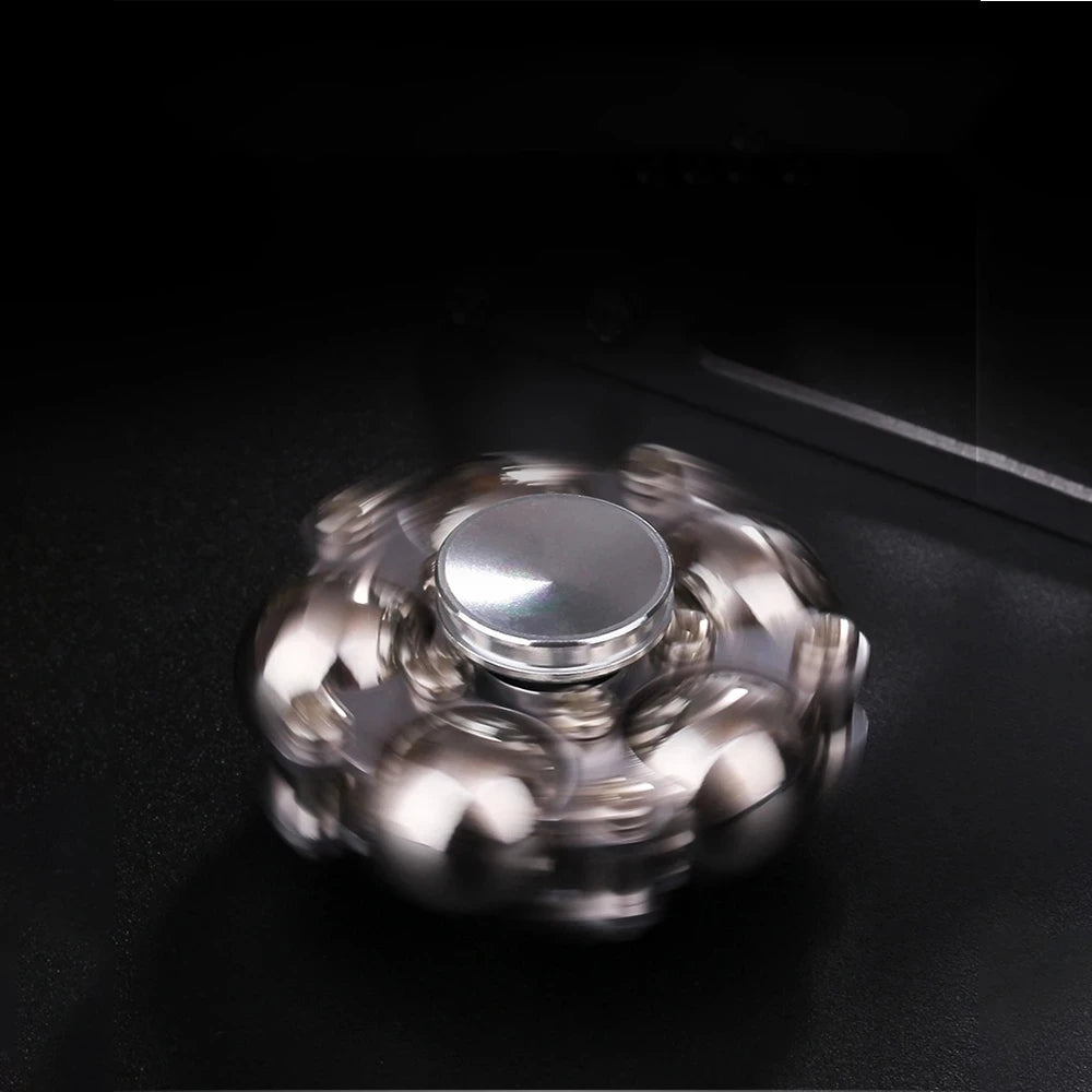 Double Pendulum Fidget Spinner Foldable Metal Antistress Hand Spinner Adult Toys Gyroscope Stress Reliever Toy for Kids Gift