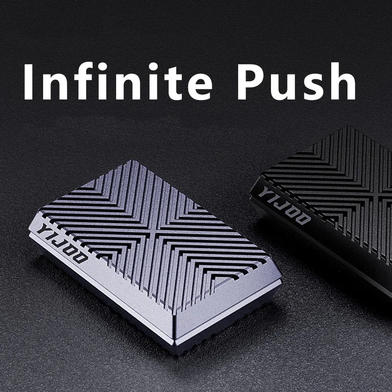 Magnetic Push Slider Stress Relief Toy Fidget Slider anti Stress EDC Top Spinning Poker Toys Magnetic Fidget Toys