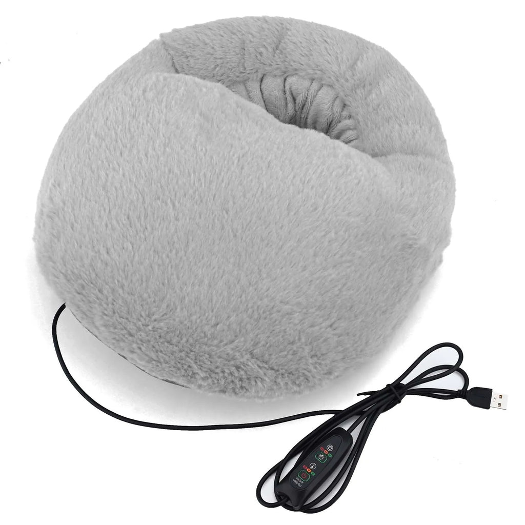 35-40 Yards USB Electric Foot Warmer with Constant Temperature Heating Soft Goose down Washable Winter 5V Foot Warmer Bedroom