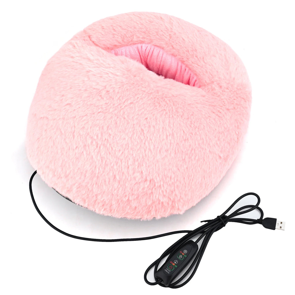 35-40 Yards USB Electric Foot Warmer with Constant Temperature Heating Soft Goose down Washable Winter 5V Foot Warmer Bedroom