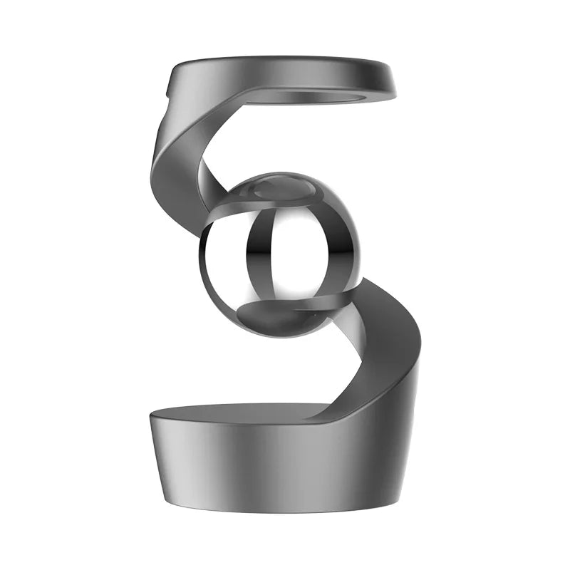 Adult Desktop Stress Relief Toy Aluminum Alloy Decompression Hypnosis Rotary Gyro Fingertip Kinetic Levitating Spinner Gift